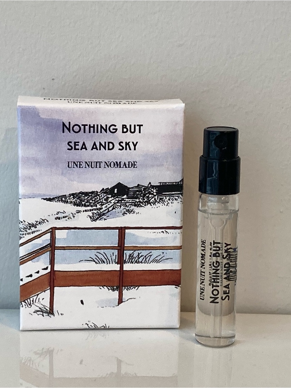 Une Nuit Nomade Nothing But Sea and Sky Eau de Parfum Spray Unisex 2.5ml NWT